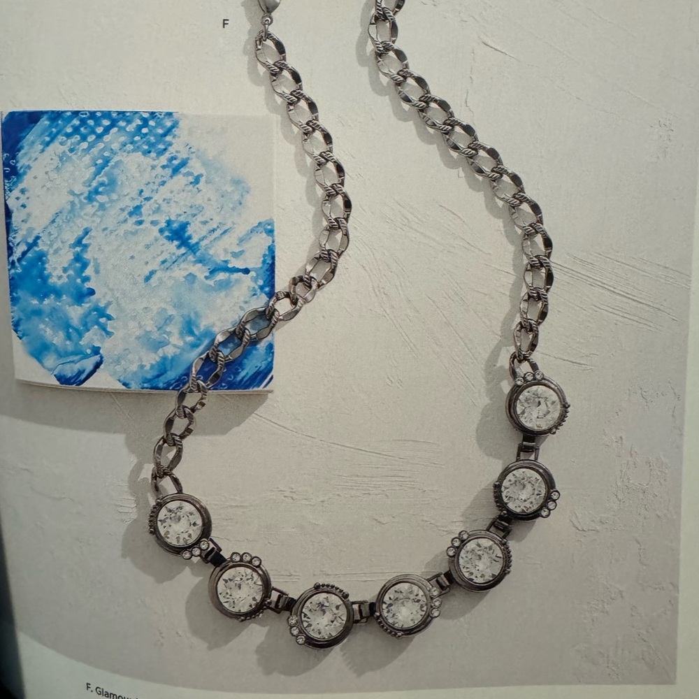 Silpada Glamour Necklace With Matching Earrings. Excellent Condition. - Picture 4 of 10